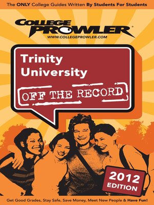 cover image of Trinity University 2012
